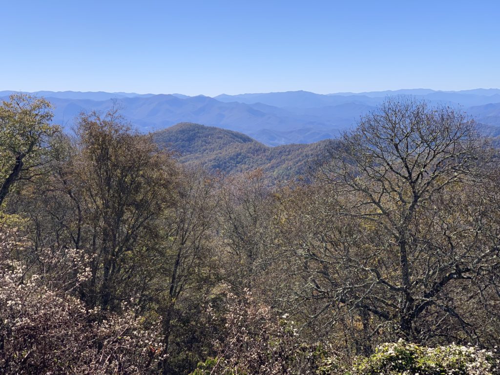 Autumn Color in the Blue Ridge Parkway – Cherokee to Asheville, NC